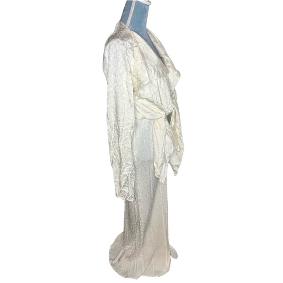 Rat & Boa White Bianco Leopard Print 2 piece set - Picture 5 of 11